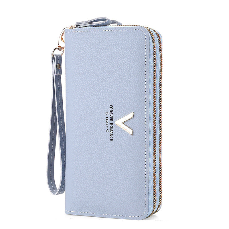 Women's New Long Simple Fashion Zipper Ladies Wallets