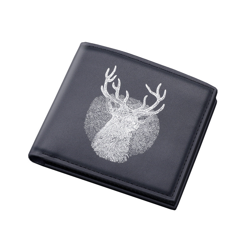 Men's Lu Ping An Short Personalized Driving Men's Wallets