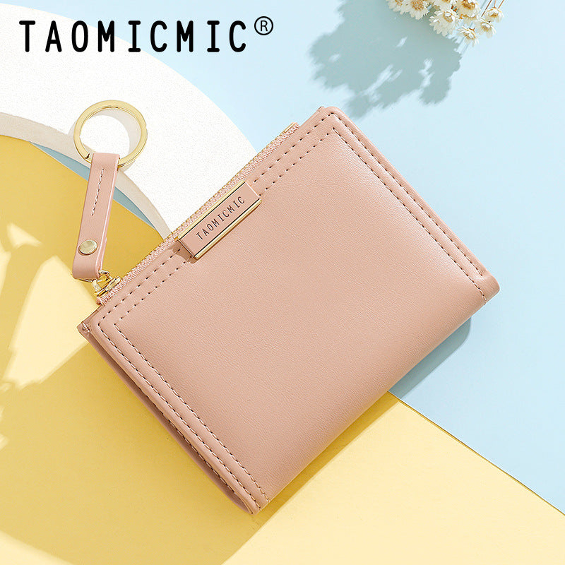 Women's Small Female Classic Style Minimalist Thin Card Holder