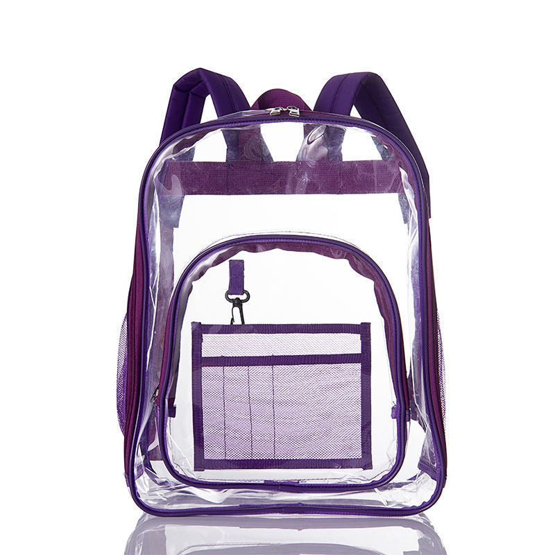 Trendy Slouchy Transparent Secondary Waterproof All-inclusive Backpacks