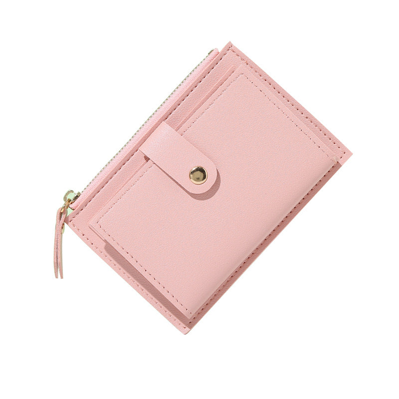 Women's Short Summer Thin Cute Simple Design Ladies Wallets