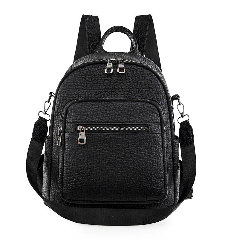 Women's Soft Leather Fashion Elephant Comfortable Fabric Backpacks