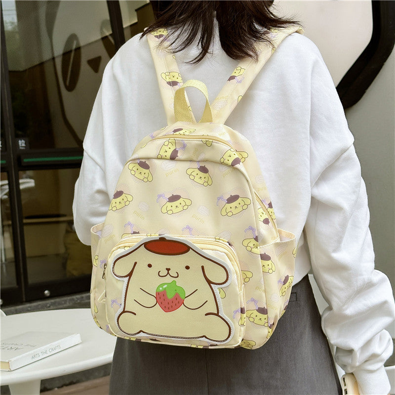 Children's Cartoon Cute Boys Burden Reduction Spine Children's Backpacks