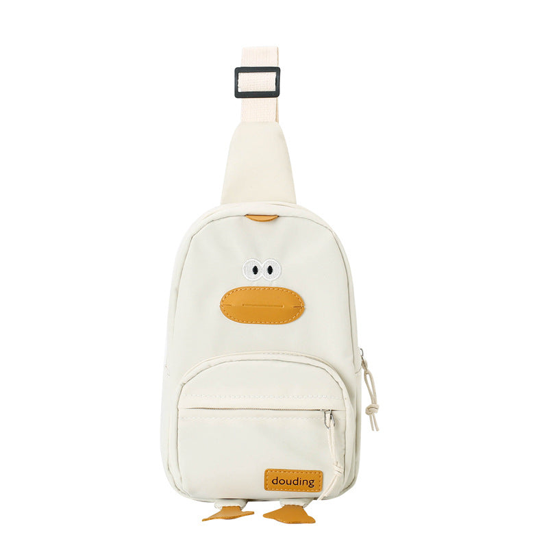 Children's Korean Style Cartoon Cute Duck Boy Children's Waist Packs