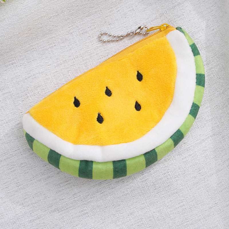 Children's Cute Watermelon Hanging Decorations Night Market Coin Purses