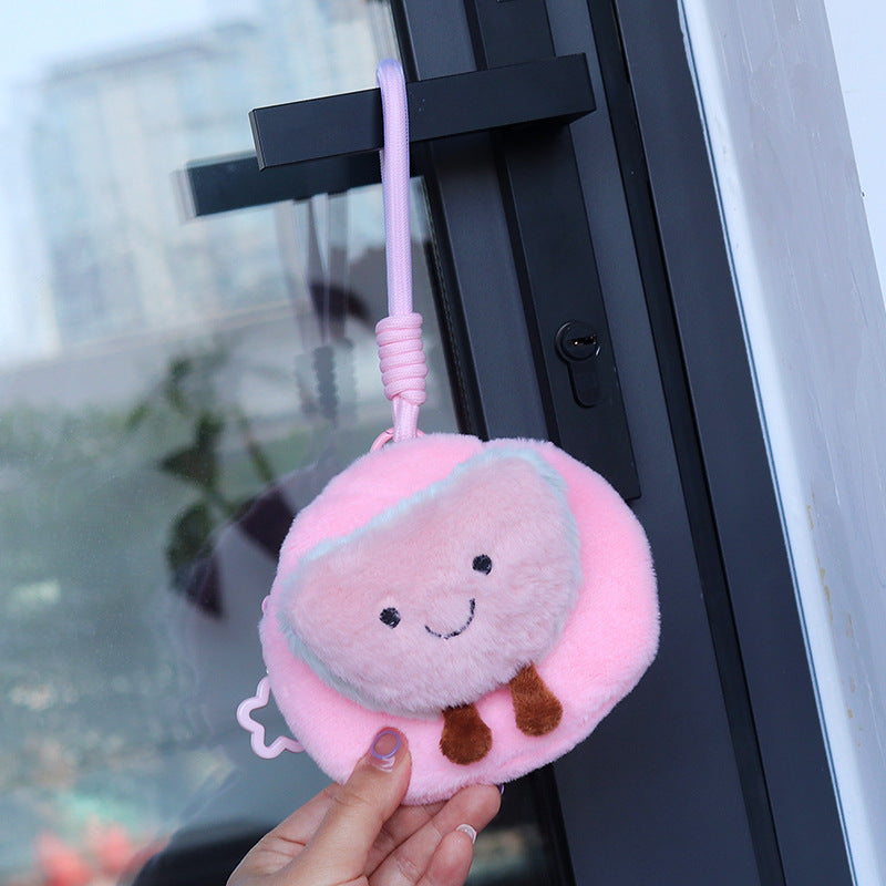 Food Doll Storage Creative Zipper Plush Coin Purses