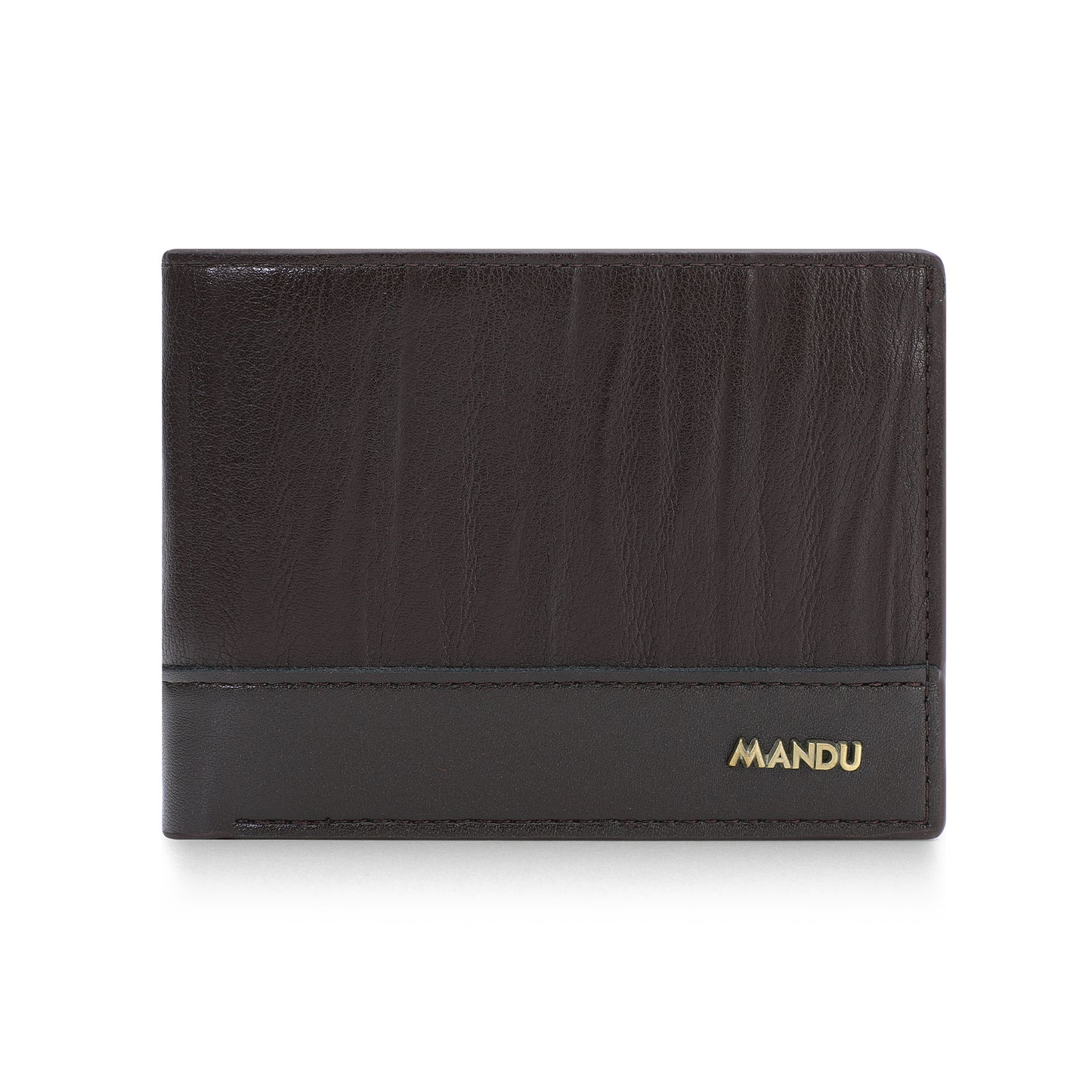 Men's Two-fold Pleated Multiple Slots Stitching Men's Wallets