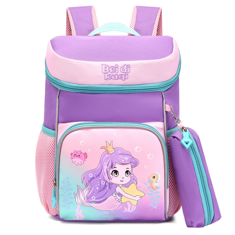 Primary Large Class Level Boys Capacity Elementary School Students' Schoolbags