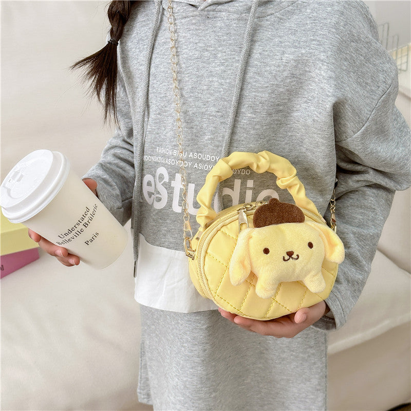 Children's Female Cartoon Cute Princess Style Chain Children's Shoulder Bags