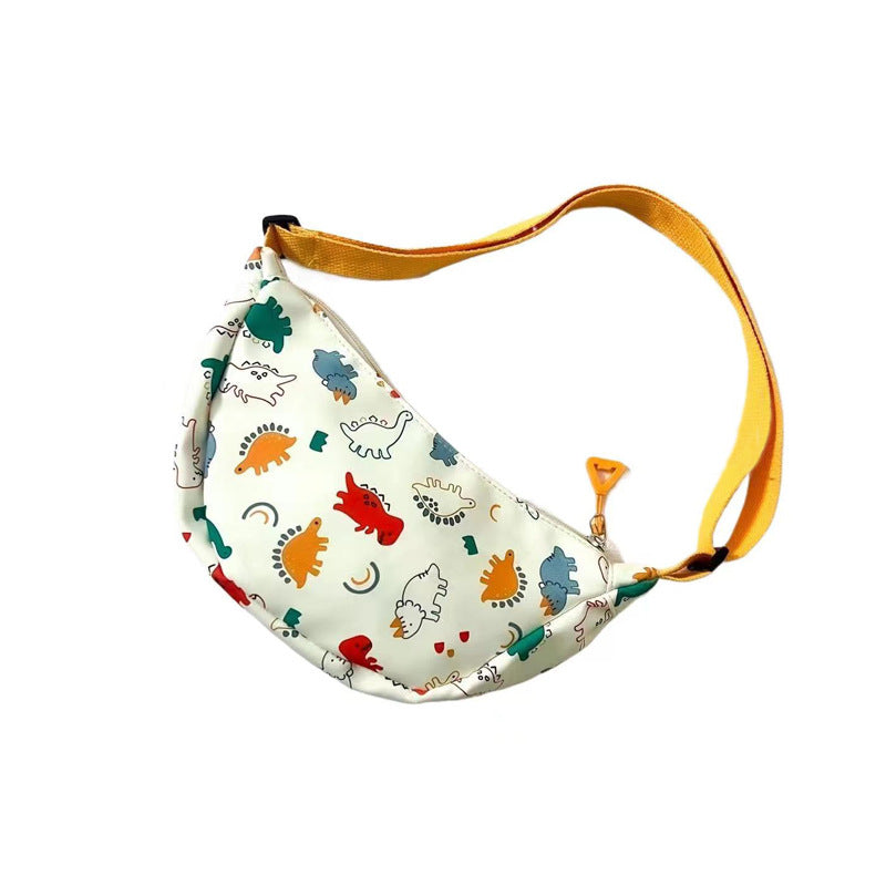 Cartoon Little Dinosaur Boyish Look Trendy Cool Children's Waist Packs