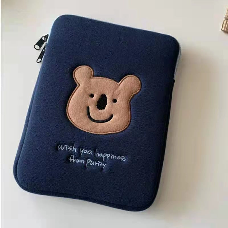 Animation Koala Embroidered Pc Liner Protective Bags