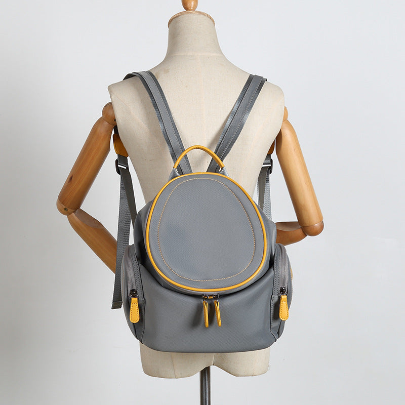 Fashion Female Niche Bucket Lightweight Simple Backpacks