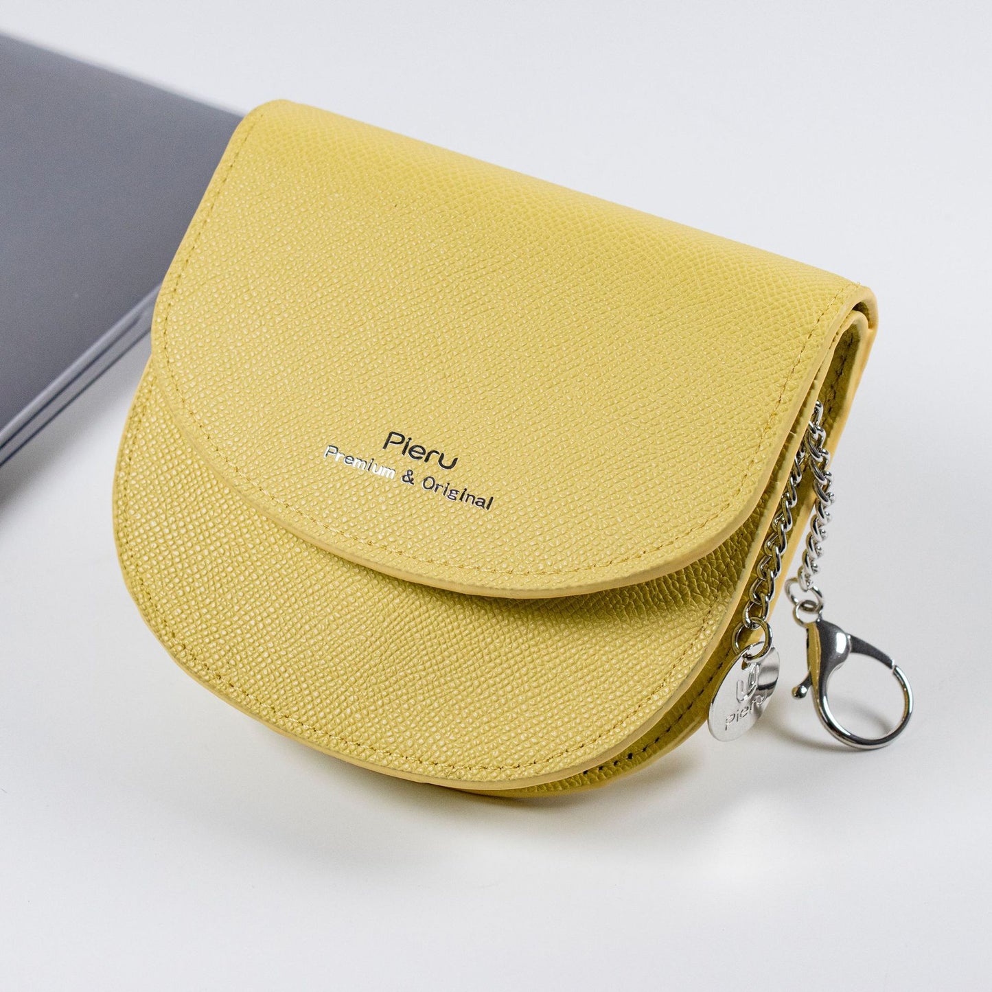 Women's Korean Style Saddle Zipper Ornaments Simple Ladies Wallets