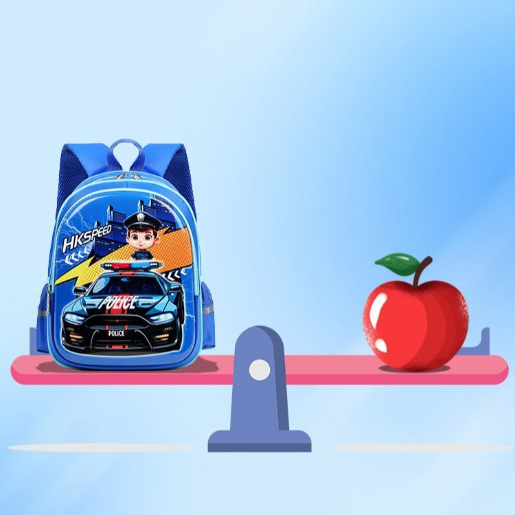 Children's Car Cartoon Small Medium Large Class Kindergarten School Bags