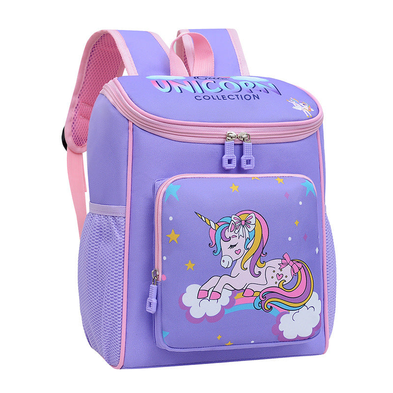 Children's Cartoon Cute Lightweight Large Capacity Kindergarten School Bags