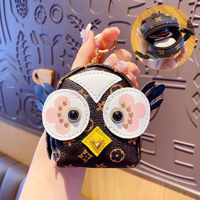 Versatile Elegant Slouchy New Owl Headset Key Bags