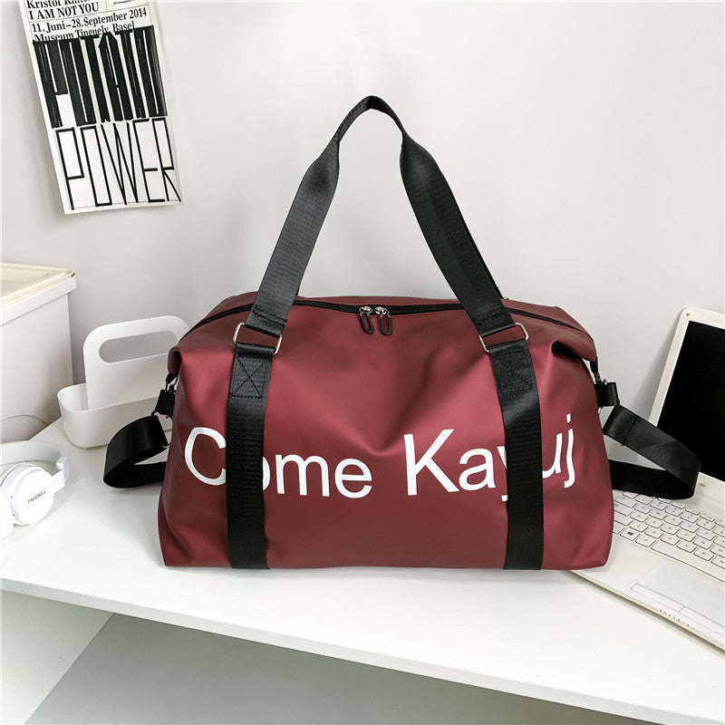 Women's & Men's & Short-distance Lightweight Duffel Korean Style Handbags