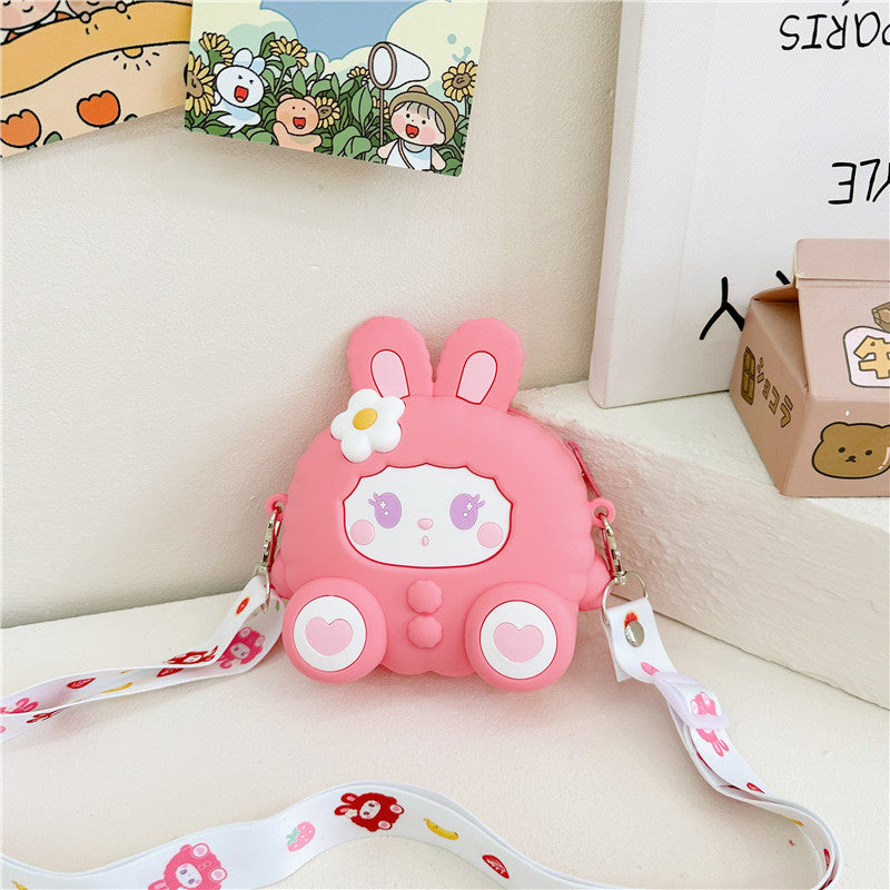 Children's Heart Cute Little Change Cartoon Bunny Children's Coin Purse