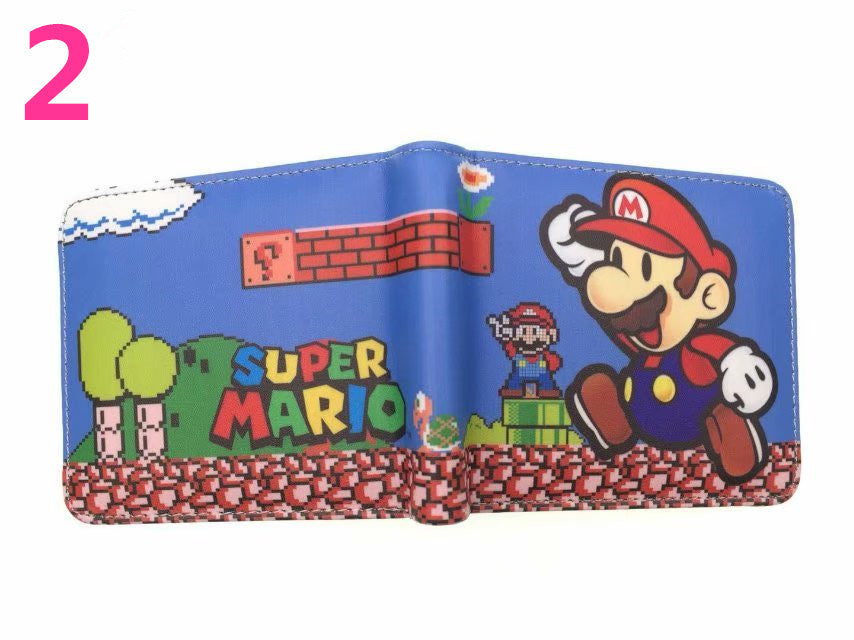 Super Mary Game Anime Peripheral Mario Coin Purses