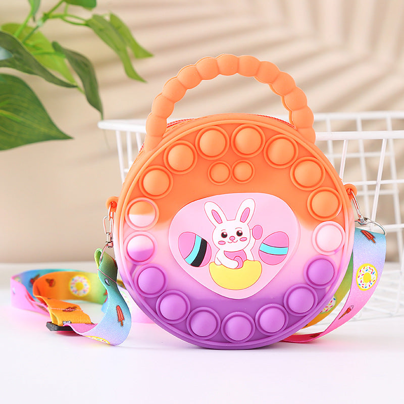 Killer Pioneer Cartoon Princess Silicone Decompression Coin Purses