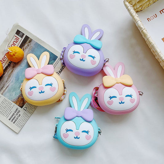 Creative Cute Rabbit Fashion Silicone Trendy Bags