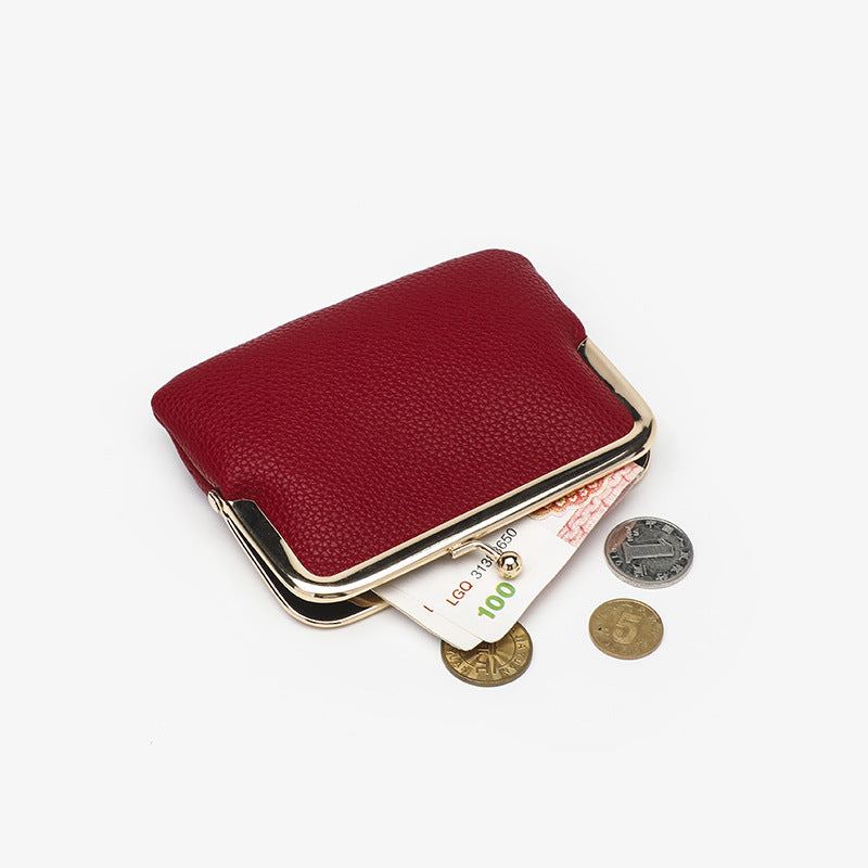 Trendy Classy Clip Pocket Unisex Small Coin Purses