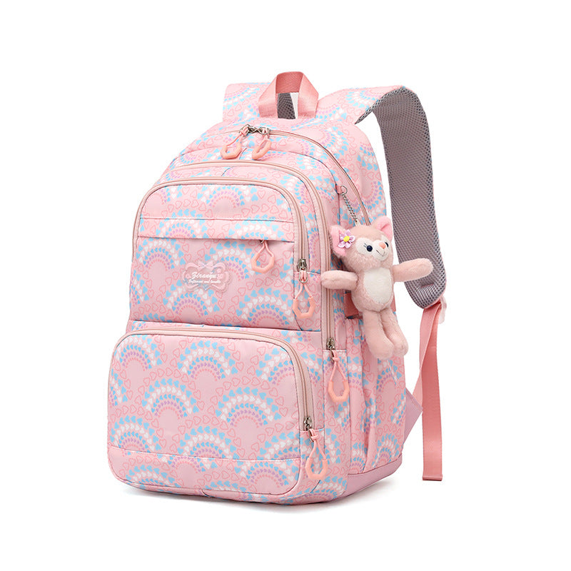 Natural Fish Primary Large Capacity Camouflage Elementary School Students' Schoolbags