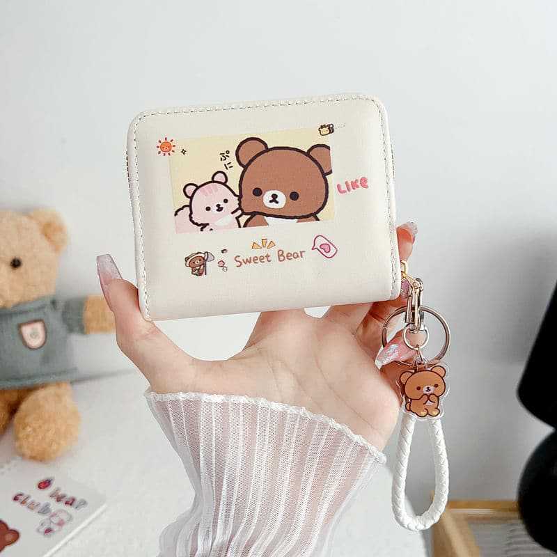 Women's Cute Advanced Compact Large Capacity Korean Coin Purses