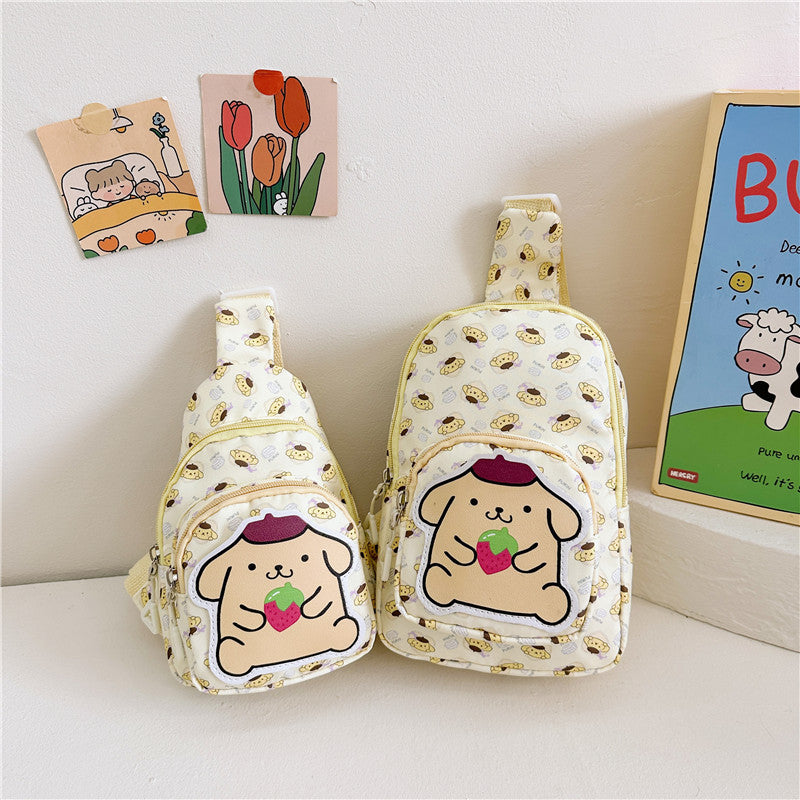 Children's Korean Style Cartoon Boys Cute Bags