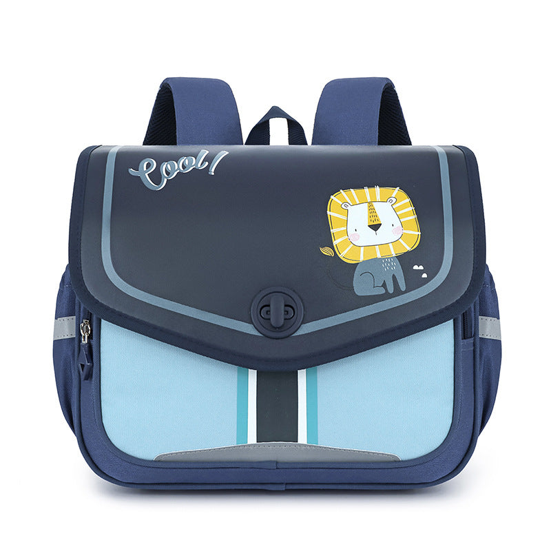 Children's Boys Cute Portable Burden Alleviation Primary Elementary School Students' Schoolbags