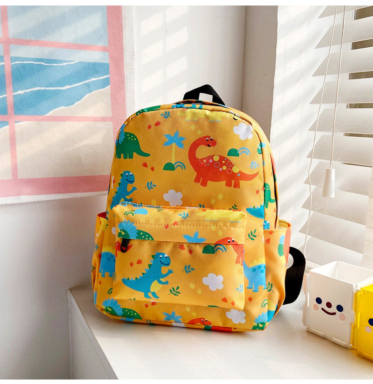 Children's Cute Korean Style Little Dinosaur Simple Children's Backpacks