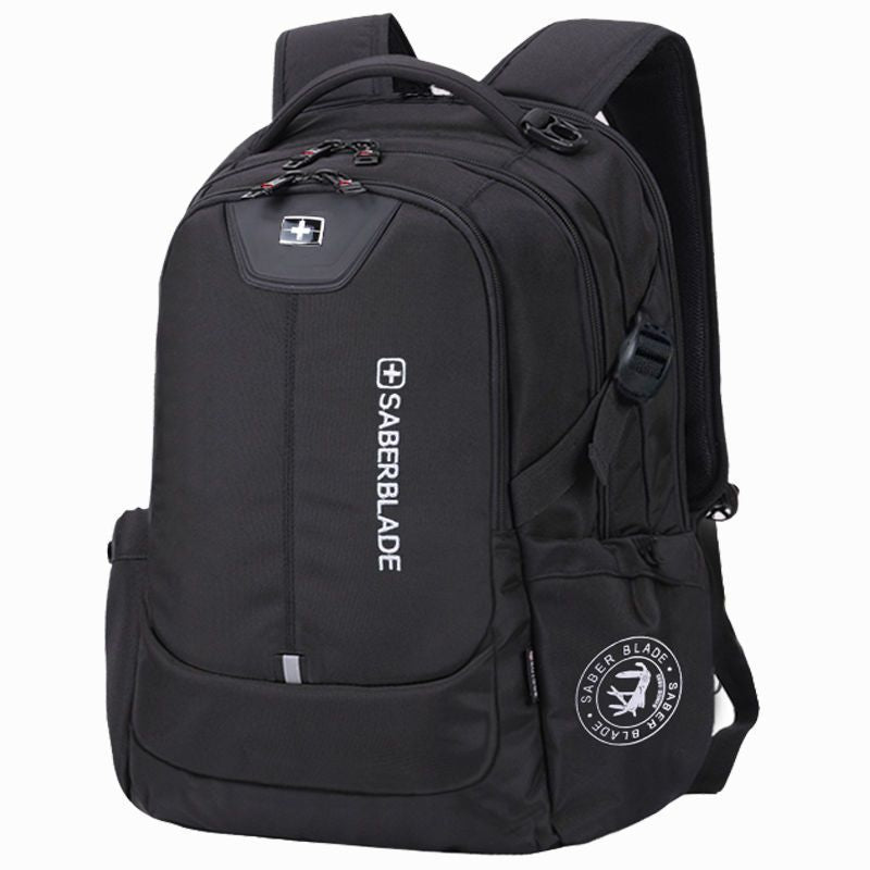 Male High Junior's Female Computer Solid Backpacks