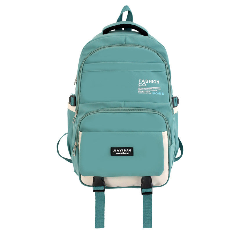 Korean Style Large Capacity Couple Fashion Letter Backpacks