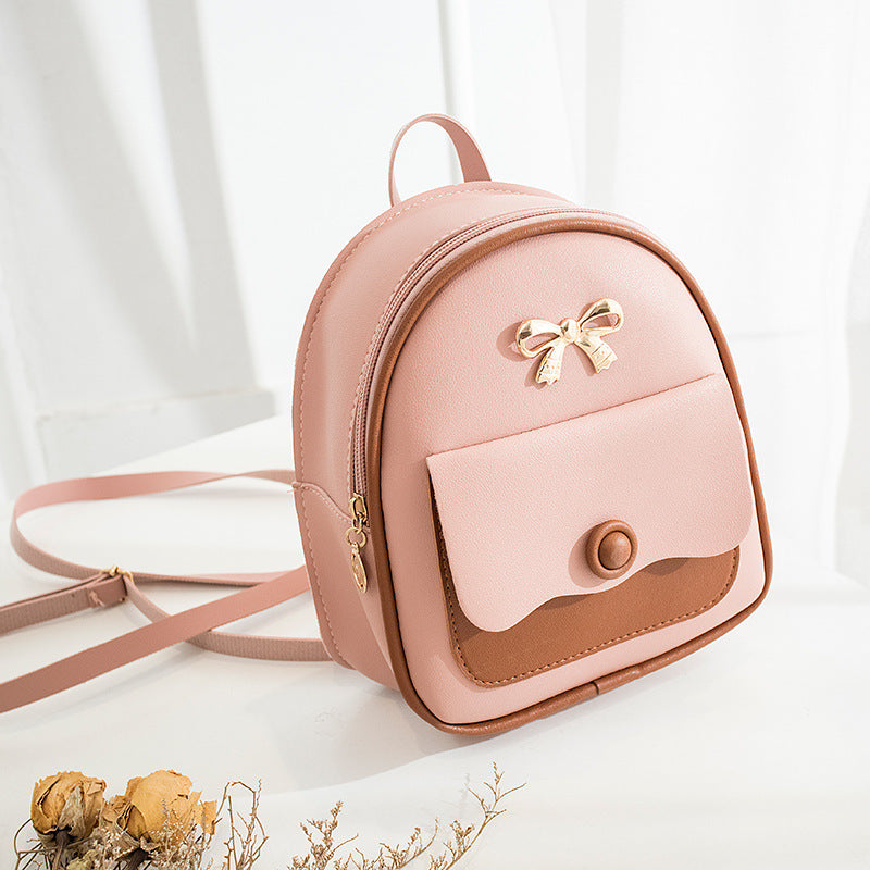 Women's Summer Fashion Small Mobile Gift Square Backpacks