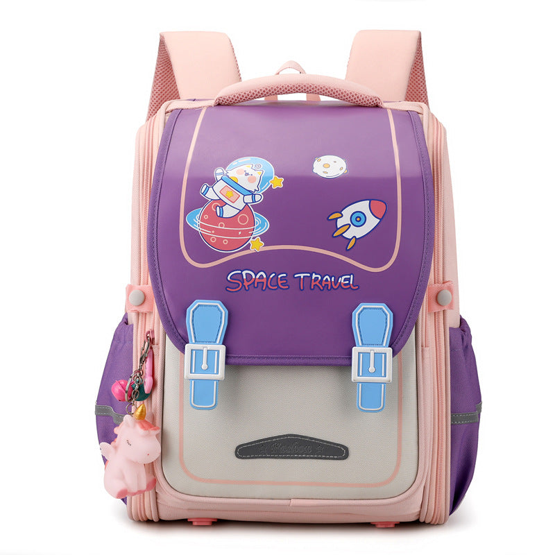 Children's Korean Cartoon For Primary One-piece Boys Backpacks