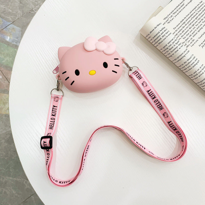 Stall Cartoon Silicone Soft Western Style Coin Purses