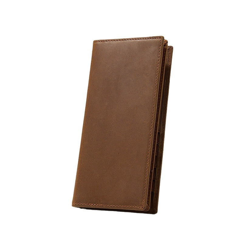 Men's Lisa Crazy Horse Top Layer Cowhide Men's Wallets