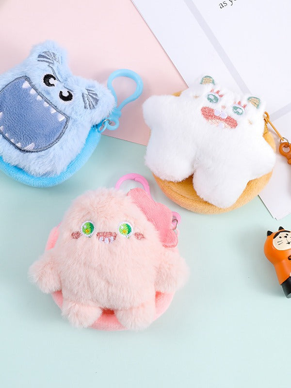 Plush Monster Pendant Storage Small Ornaments Prize Coin Purses