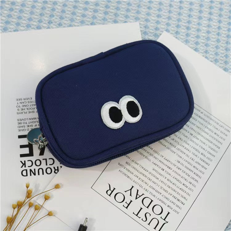 Mini Cartoon Cute Korean Zipper Compartment Coin Purses