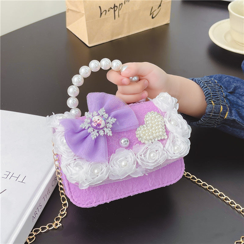 Porte-monnaie Portable pour enfants, princesse Chic, petit mignon, porte-monnaie pour enfants