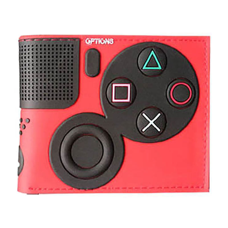 Game Console Pattern Control Button Short Ladies Wallets