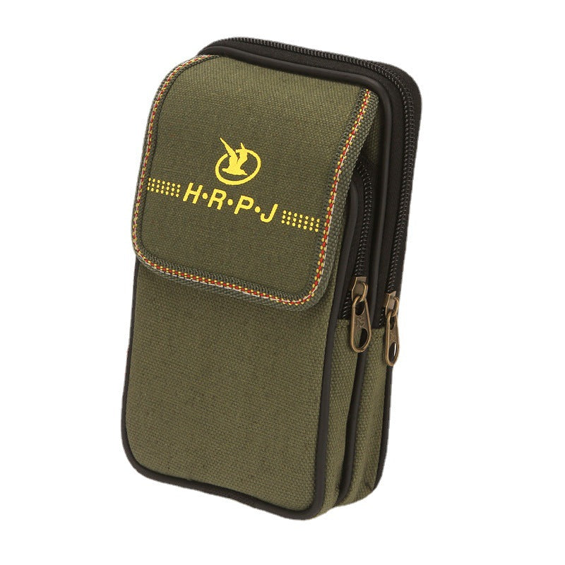 Canvas Mobile Construction Site Wear Pouch Phone Bags