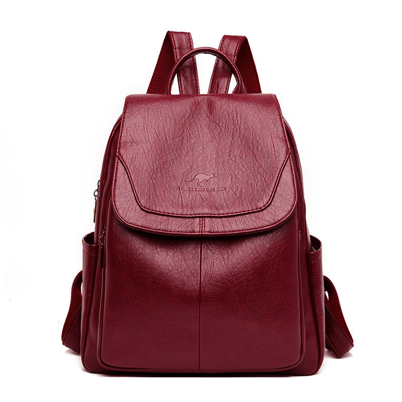 Fashion Female Versatile Large Capacity Soft Backpacks