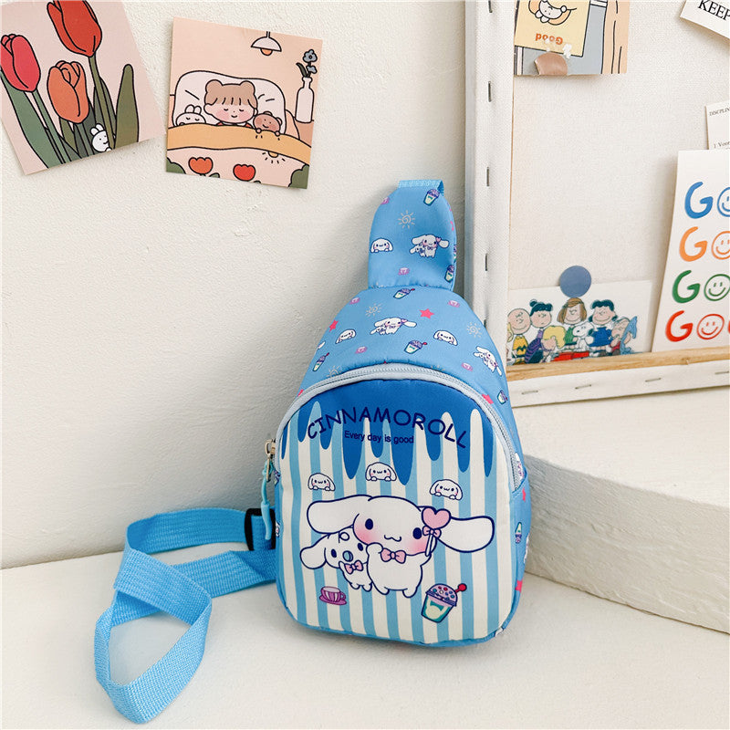 Children's Pretty Glamorous Cute Cartoon Primary Children's Waist Packs