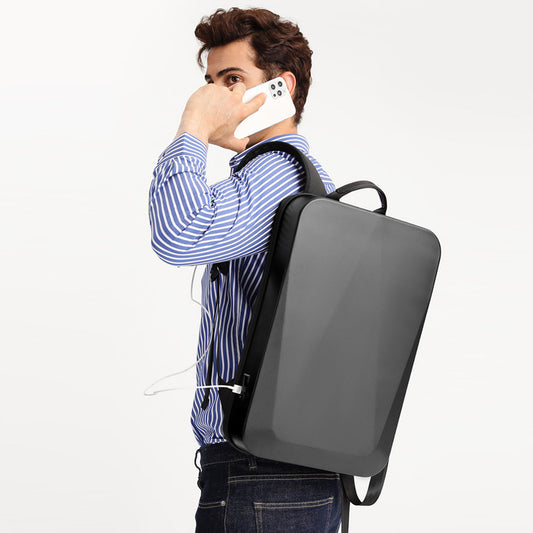 Men's Hard Shell Trendy Cool Computer Business Backpacks