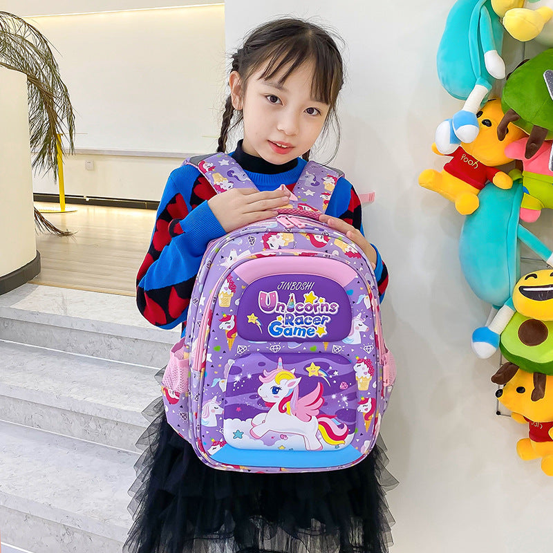 Sacs d'école de maternelle de licorne mignonne de garçons d'ours de bande dessinée pour enfants