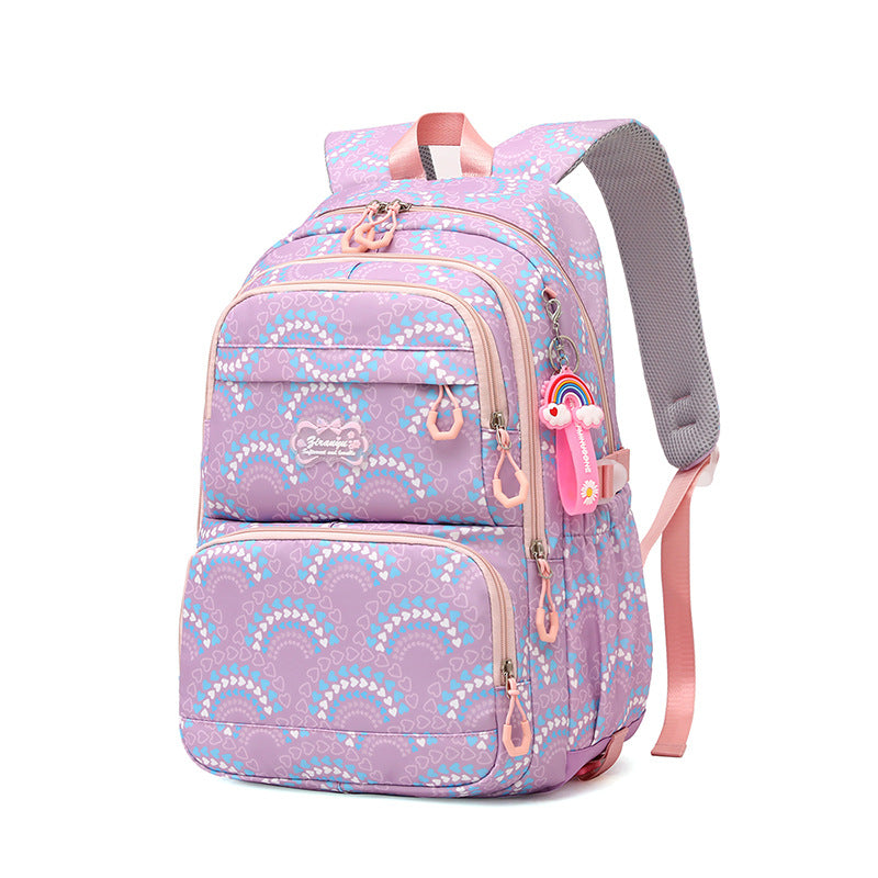 Natural Fish Primary Large Capacity Camouflage Elementary School Students' Schoolbags