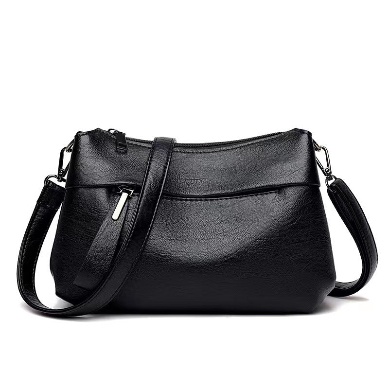 Women's Korean Fashion Simple Trendy Mom Generous Crossbody Bags