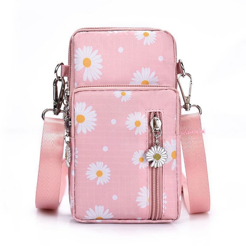 Women's Mobile Mini Halter Portable Wrist Phone Bags