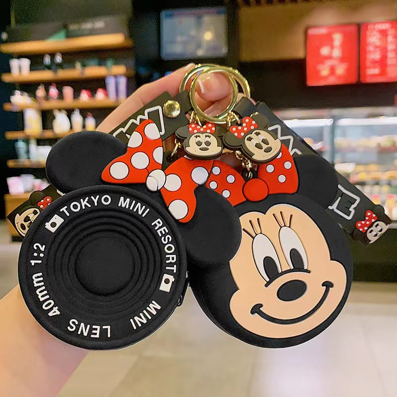 Minnie Silicone Mickey Cute Pouch Ornament Coin Purses